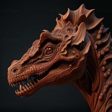 3D model Carnotaurus (STL)